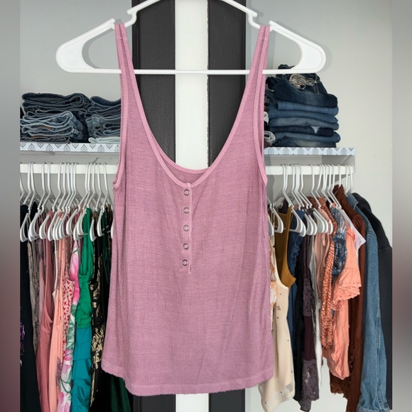 AE - Henley Rib Tank - Picture 3 of 6